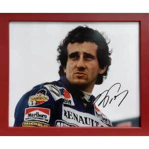 Autograph by Alain Prost | Formula 1 Champion | Framed